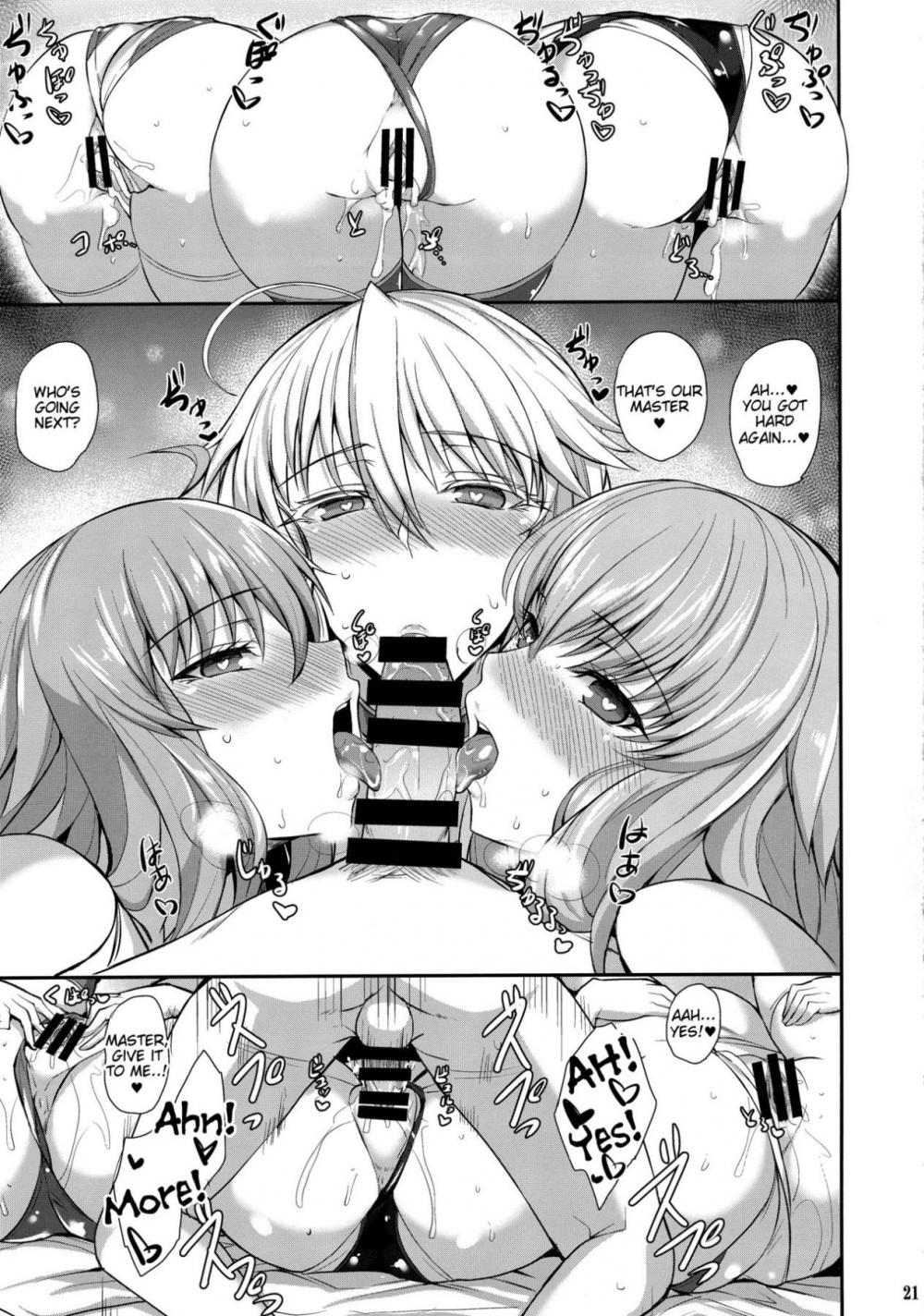 Hentai Manga Comic-A "Swimming Race" With My Special Servant-Read-22